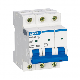 Авт. выкл. NXB-63S 3P 2А 4,5кА х-ка C (R)